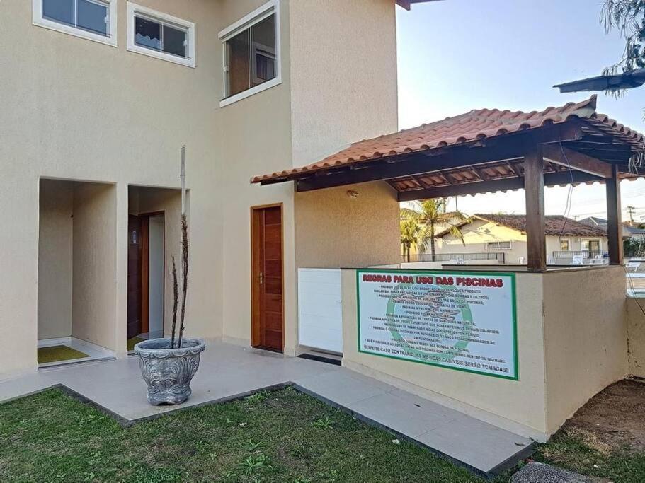 Casa Com Piscina, Churrasqueira E Ar Condicionado Em Condominio Кабо Фрио Екстериор снимка