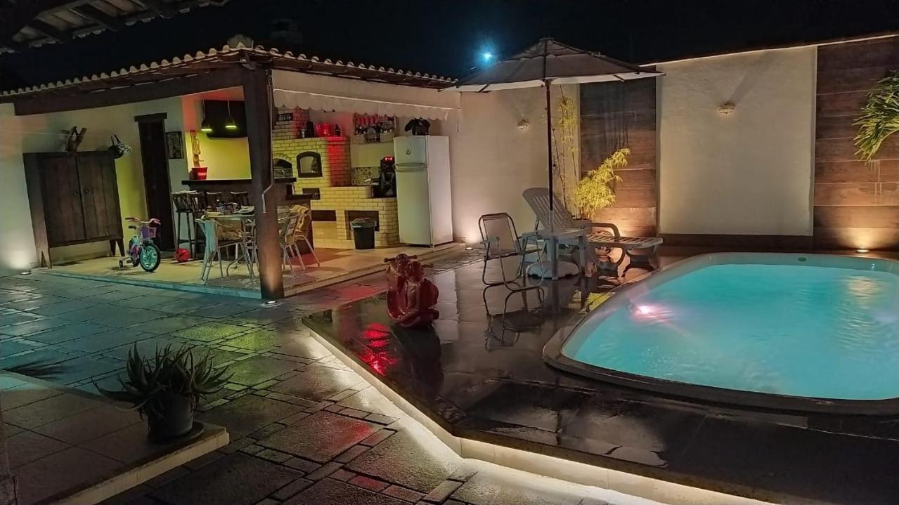 Casa Com Piscina, Churrasqueira E Ar Condicionado Em Condominio Кабо Фрио Екстериор снимка