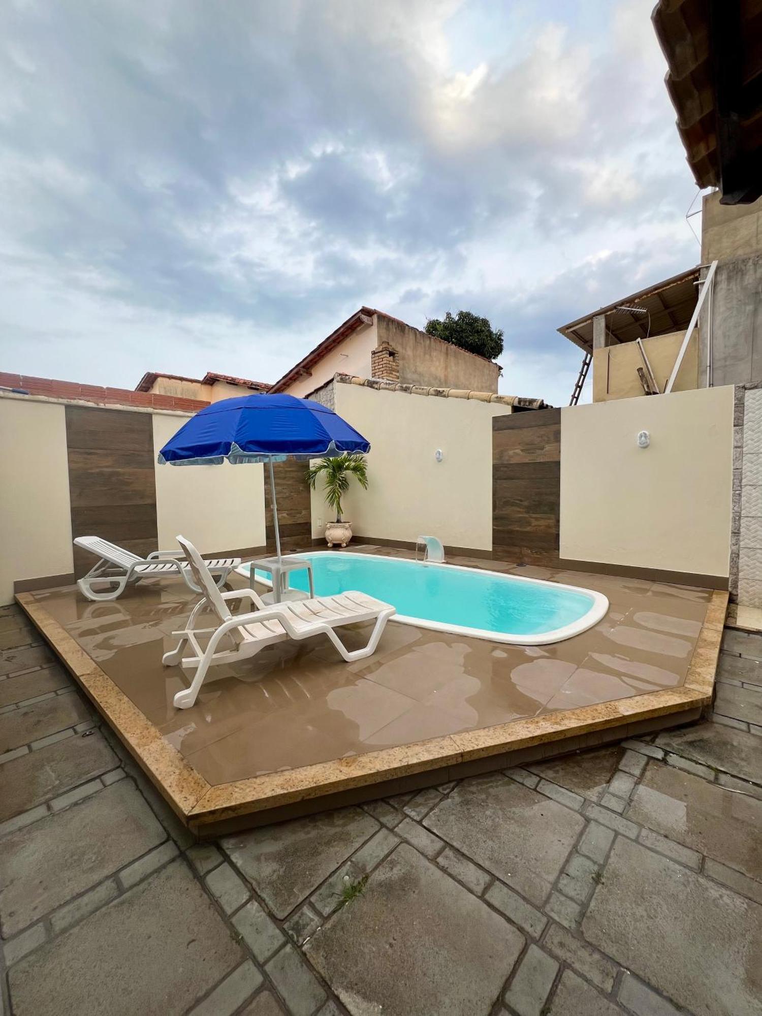 Casa Com Piscina, Churrasqueira E Ar Condicionado Em Condominio Кабо Фрио Екстериор снимка